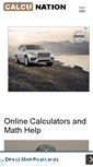 Mobile Screenshot of calcunation.com